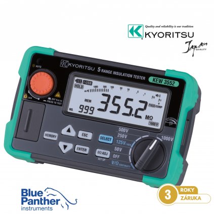 Kyoritsu KEW3552 tester izolace