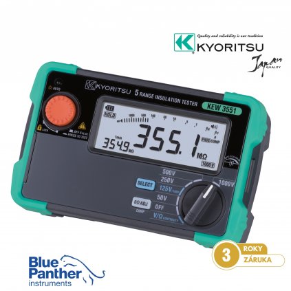 Kyoritsu KEW3551 tester izolace