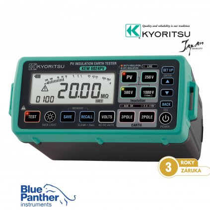 Kyoritsu KEW 6024PV tester izolace pro PV