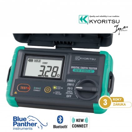 Kyoritsu KEW 4105DLBT měřič uzemnění