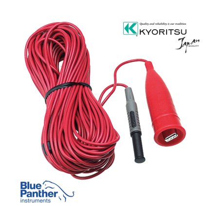 KEW 7269 testovací kabel zemního odporu (červený)
