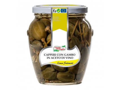 sottaceti capperi con gambo