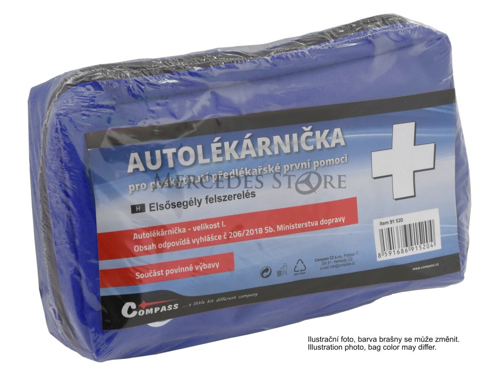 Detekční trubička - alkohol test - MercedesStore