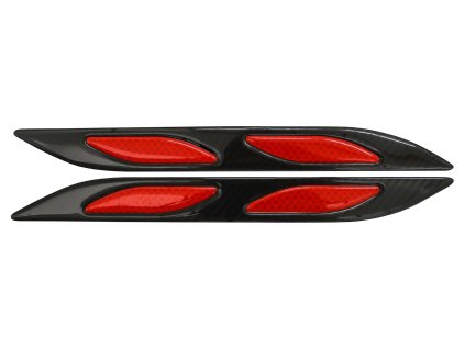 Chránič dveří samolepící DAGGER červený 2ks