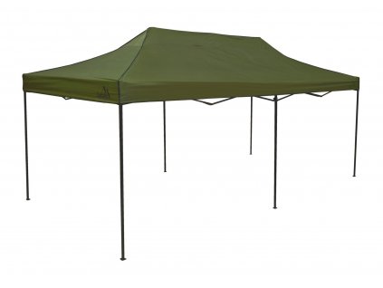 Párty stan nůžkový 3x6m zelený WATERPROOF