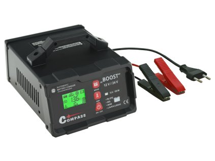 Nabíječka BOOST 10Amp microprocesor 12/24V PB/GEL/AGM/LiFePO4
