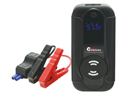 Powerbanka s funkcí JUMP STARTER 8.000mAh 1000A s Qi bezdrátovým nabíjením