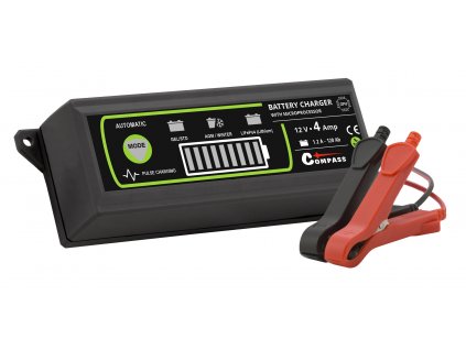 Nabíječka mikroprocesor 4Amp 12V PB/GEL/AGM/LiFePO4