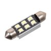 Žárovka 6 SMD LED 12V suf. SV8.5 38mm s rezistorem CAN-BUS bílá