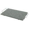 Grilovací kámen GRANIT XL s drážkou a držákem 50x30x1,65cm