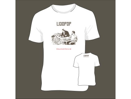 T Shirt Lidopop transfúzijá white