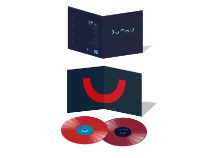 Dunaj RELOADED - The Best Of 1988-1996 - 2LP (3D nahled + vinyly) - cervena