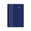 Denný diár A5 - FOLK modrý 2025