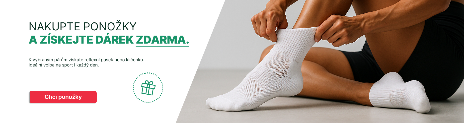 akce ponožky s dárkem