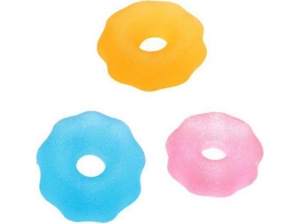 Posilovač předloktí/dlaní - SEDCO ANTISTRESS SQUEEZE RING oranžová 221TR-M