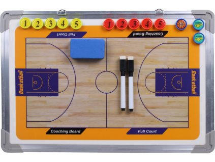 Basketbal 43 magnetická trenérská tabule, závěsná