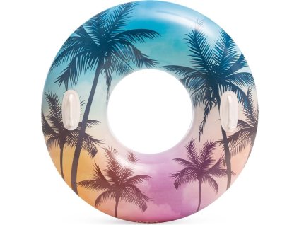 Kruh plavecký S DRŽADLY Intex 58263 Palmy 58263PALM