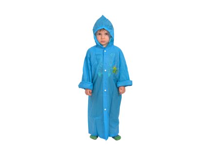 Dětská pláštěnka do deště modrá (Distribuce 12-14 let)