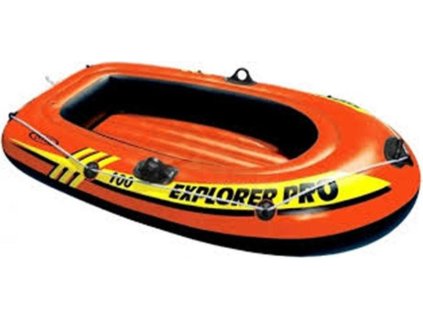 ČLUN NAFUKOVACÍ EXPLORER PRO 100 INTEX barva oranžová červená 58355