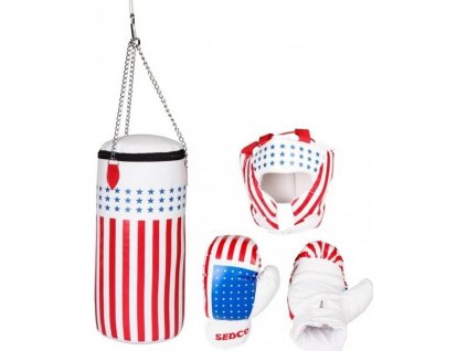 Boxing SET SEDCO dětský 0113 bílá 0113
