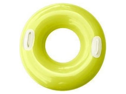 Kruh plavací INTEX s držadlem 76cm žlutá 59258ZL