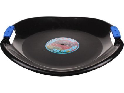 Sáňkovací talíř TORNÁDO SUPER PLASTKON 56 cm černá 2110CR
