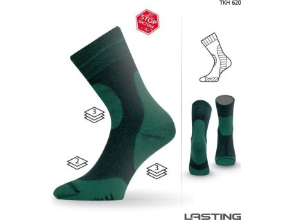 Lasting funkční ponožky TKH zelené