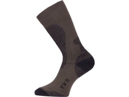 Lasting funkční ponožky TKS hnědá