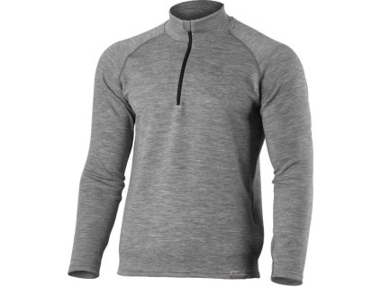 Lasting pánská merino mikina WARY šedá (Obleceni LASTING pánské XL)
