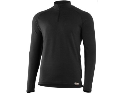 Lasting pánská merino mikina WARY černá (Obleceni LASTING pánské XL)