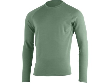 Lasting pánská merino mikina WITY zelená (Obleceni LASTING pánské L)