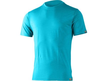 Lasting pánské merino triko CHUAN tyrkysové (Obleceni LASTING pánské L)