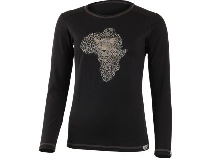 MALE is a womens merino wool long sleeve with a print (Velikost L)