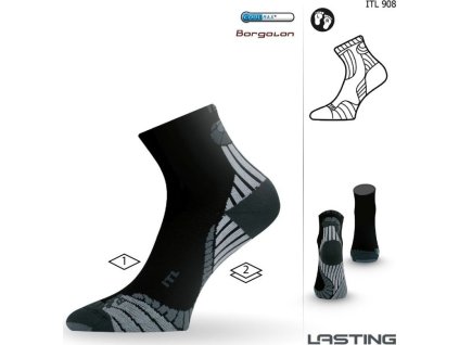 Lasting funkční ponožky ITL černé