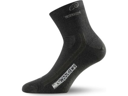 Lasting merino ponožky WKS černé