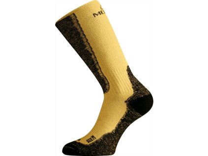 Lasting merino ponožky WSM hořčicové