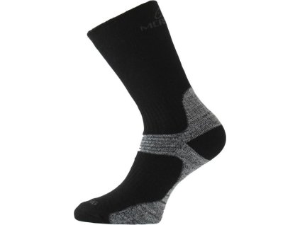 Lasting merino ponožky WSB černé