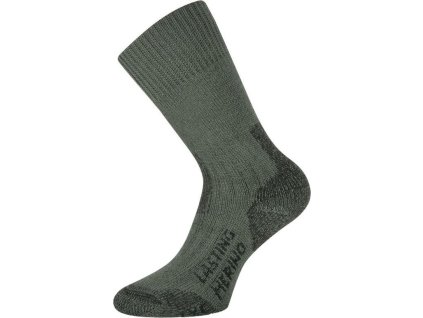 Lasting merino ponožky TXC zelené (Velikost (34-37) S)