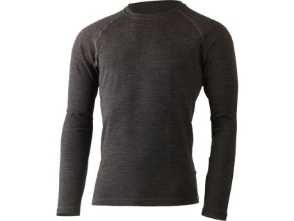 Lasting pánská merino mikina WITY šedá (Obleceni LASTING pánské XL)