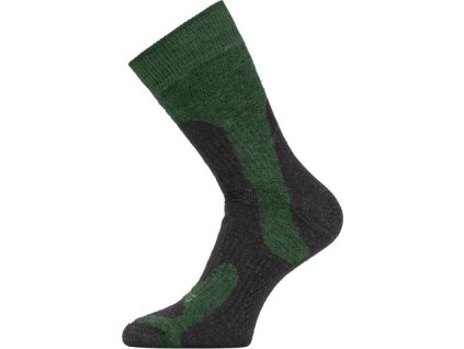Lasting merino ponožky TRP zelené (Velikost (38-41) M)