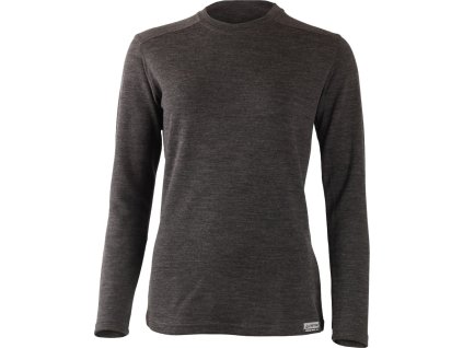 LOTA 8169 womens merino sweatshirt grey (Velikost L)