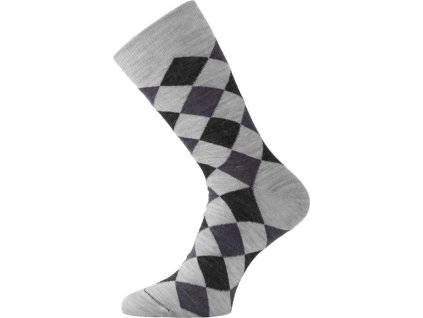 Lasting merino ponožky WPK šedé