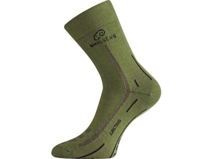 Lasting merino ponožky WLS zelené