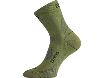 Lasting merino ponožky TNW zelené (Velikost (46-49) XL)