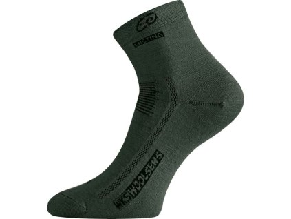 Lasting merino ponožky WKS zelené