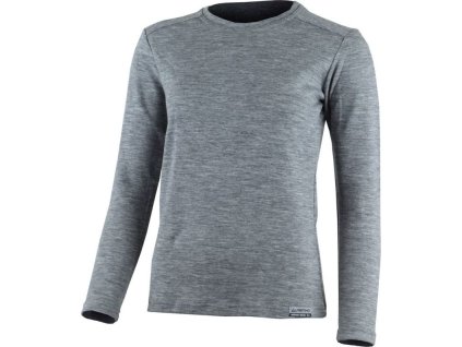 Lasting dámská merino mikina LOTA šedá (Velikost XL)