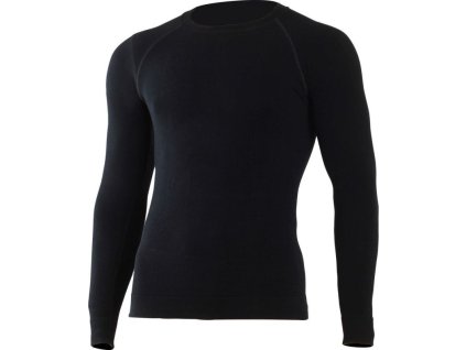 Lasting pánské merino triko WOLF černé (Obleceni LASTING pánské L/XL)