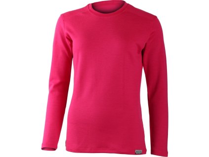 LOTA 4747 womens merino sweatshirt pink (Velikost XL)
