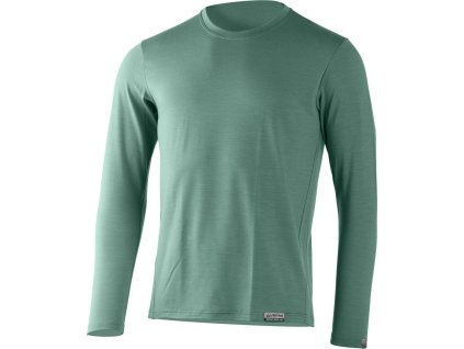 Lasting mens merino long sleeve ALAN green (Obleceni LASTING pánské XL)
