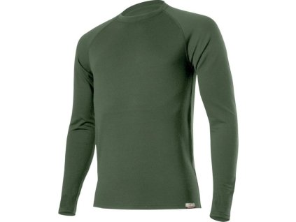 Lasting pánská merino mikina WITY zelená (Obleceni LASTING pánské L)